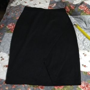 Popular Basic med black skirt